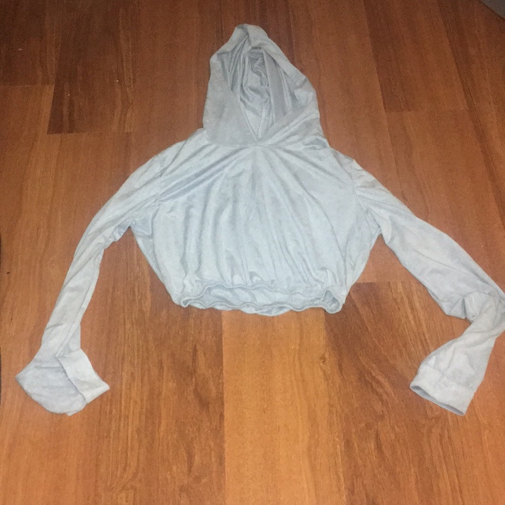 Baby blue velour 2 piece.